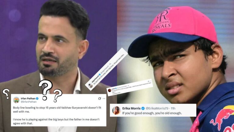 Irfan Pathan Thrashed For ‘Fatherly’ Defending Vaibhav Sooryavanshi – عرفان پٹھان تنقید کی زد میں: ویبھو سوریاونشی کے دفاع پر تنازع