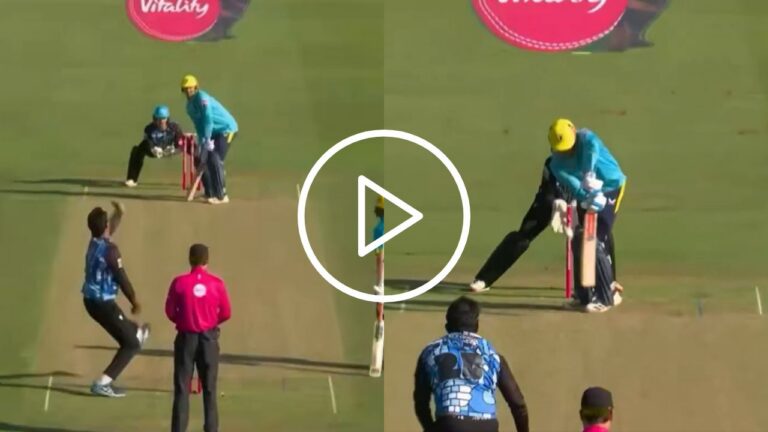 Watch- Pakistan’s Forgotten Spinner Outfoxes Warwickshire Captain In T20 Blast – اسامہ میر کا وائٹلٹی بلاسٹ میں شاندار کم بیک: واروکشائر کے کپتان کو دھوکہ دیا!