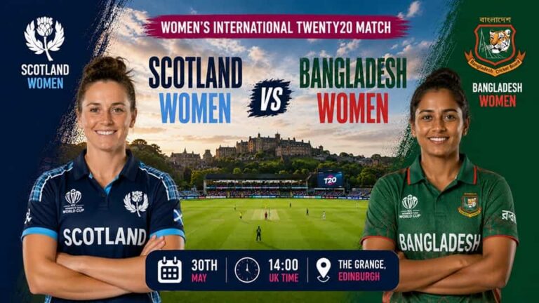 Scotland Women vs Bangladesh Women 2nd T20I Match, Dream 11 Prediction, Fantasy – اسکاٹ لینڈ ویمن بمقابلہ بنگلہ دیش ویمن دوسرا ٹی ٹوئنٹی: میچ کی پیش گوئی اور ڈریم 11 فینٹسی الیون