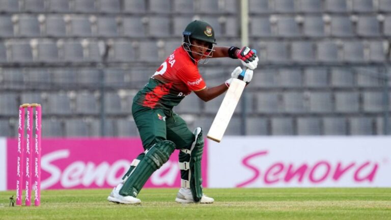 Dilara’s fastest fifty guides Bangladesh to victory over Netherlands – دلارا کی تیز ترین نصف سنچری نے بنگلہ دیش کو نیدرلینڈز کے خلاف فتح دلائی