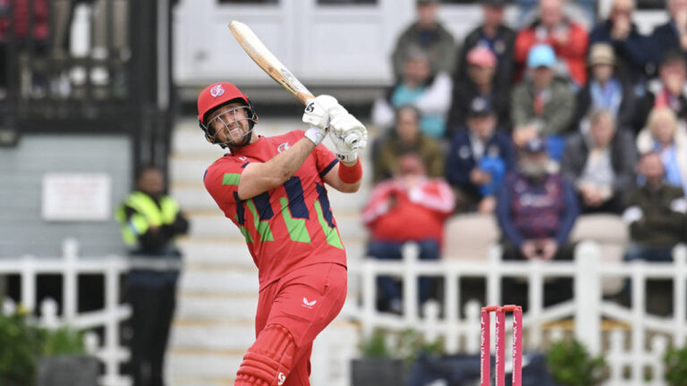 Liam Livingstone 85* from 31 eases Lancashire home in 10-over chase: لنکا شائر کی فتح