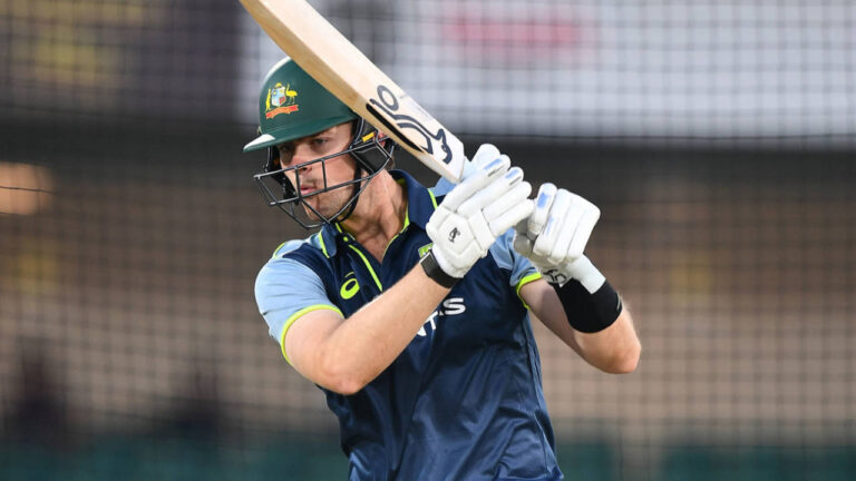 Australia bowl first in series opener, hand Liam Scott debut