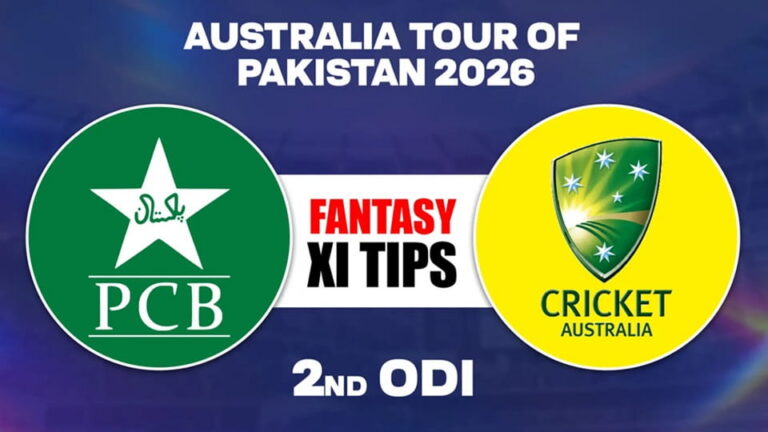 Pakistan vs Australia 2nd ODI Match, Dream 11 Prediction, Fantasy Cricket